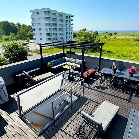 Tiiru Seaview With 50m2 Roof Terrace Apartamento Pärnu